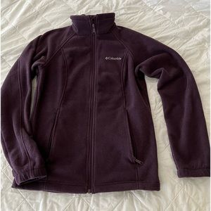 COLUMBIA zip fleece jacket